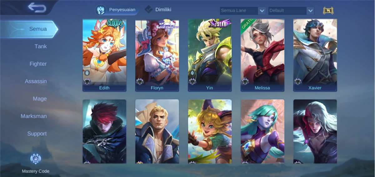 Akun Mobile Legend